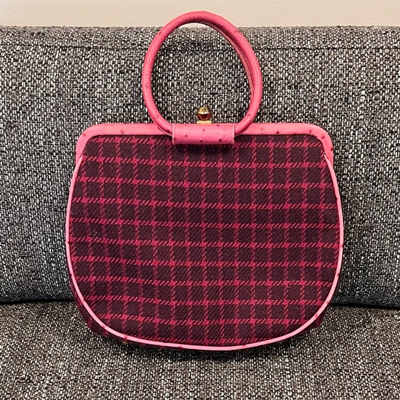 Gorgeous Vintage Isabella Fiore Purse Handbag Clutch Floral Embellished Beaded - Picture 4 of 8